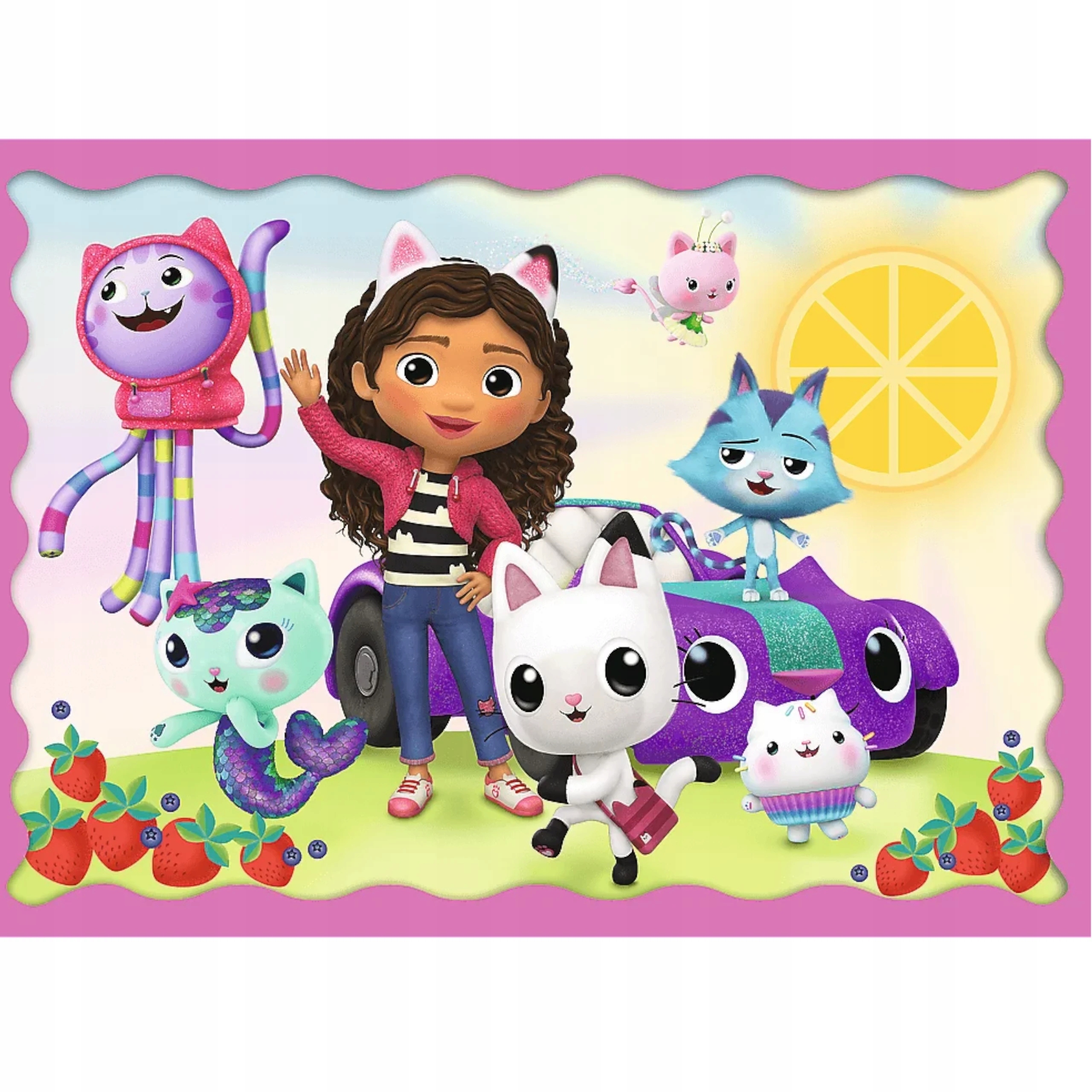 Puzzle 4 w 1: Przygody Gabi, Koci Domek Gabi (34620)