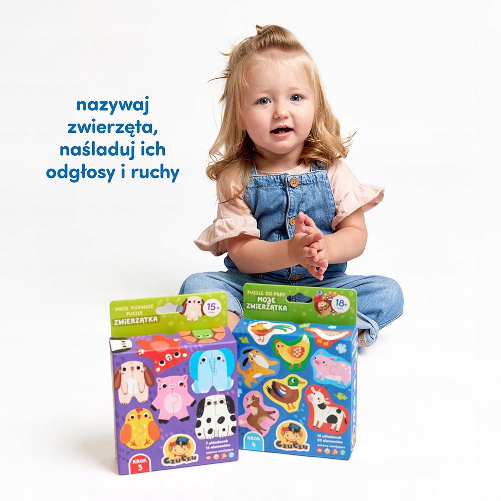 Puzzle do pary Moje Zwierzątka (8078689)