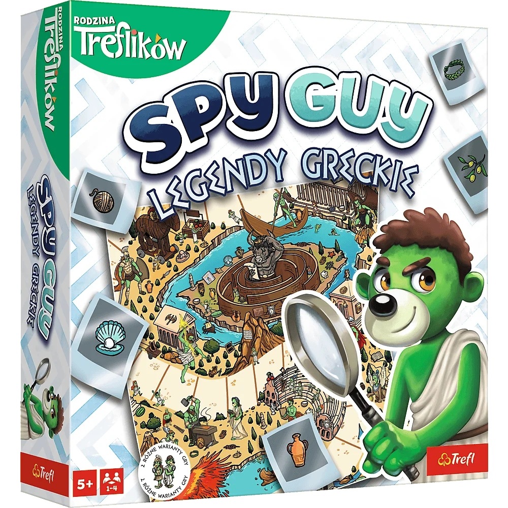 Gra rodzinna Spy Guy Legendy Greckie, Rodzina Treflików (03056)