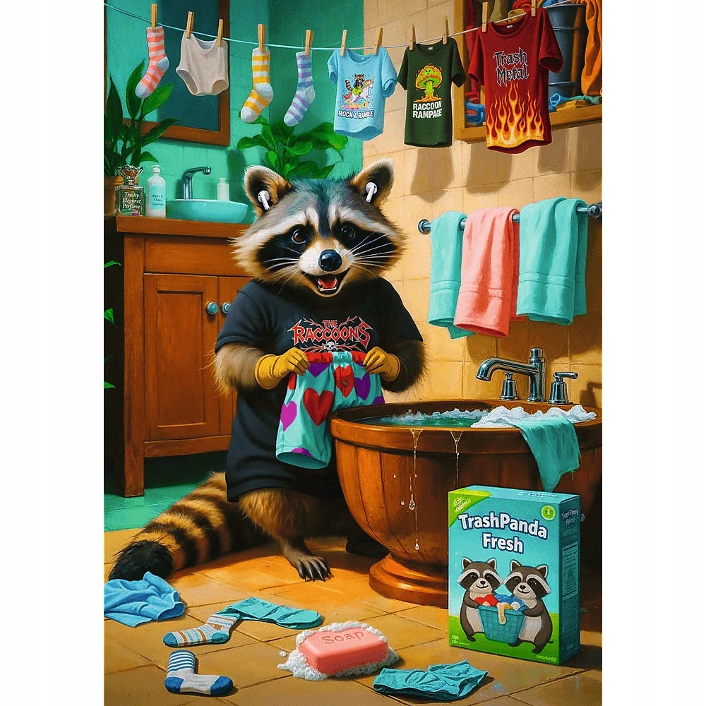 Puzzle 1000: Dzień Prania Szopa (12139)