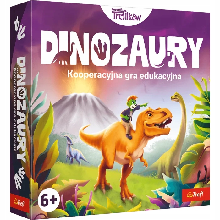 Gra edukacyjna Dinozaury, Rodzina Treflików (02912)
