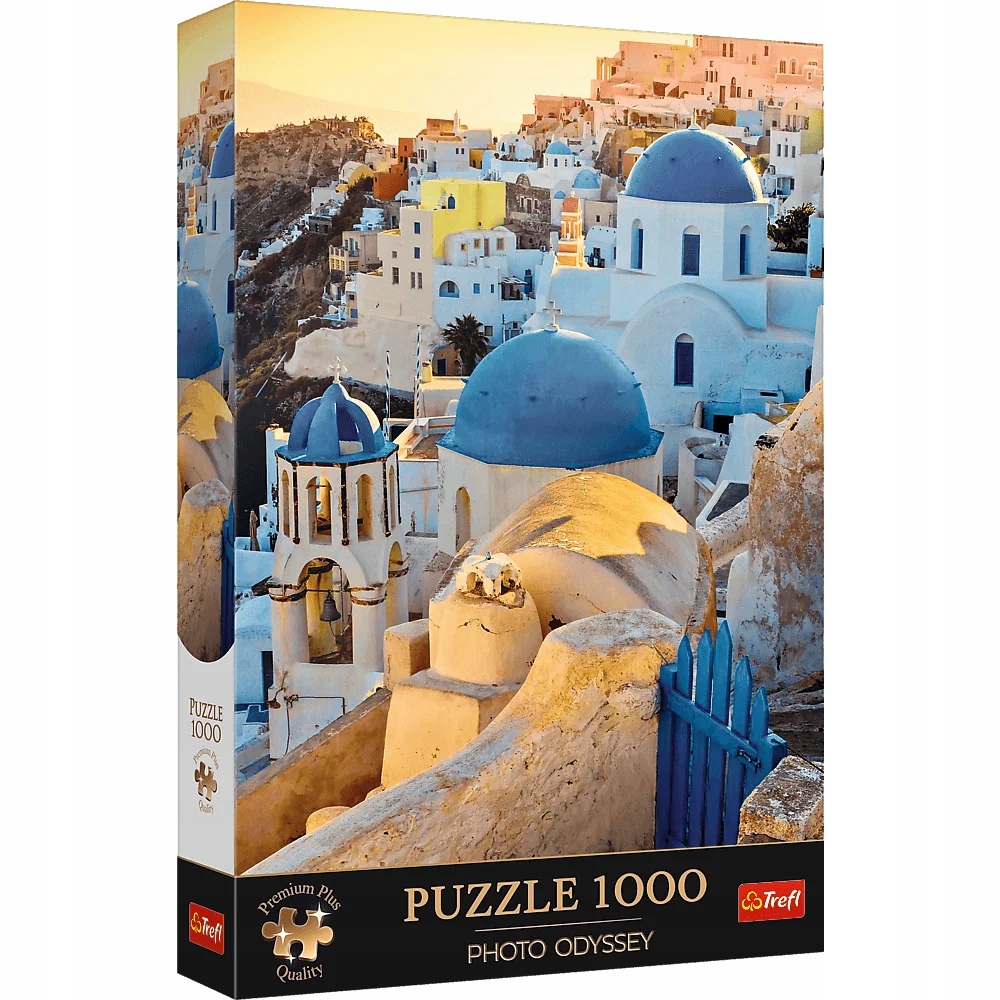 Puzzle 1000 Photo Odyssey: Miasteczko Oia, Santorini (10853)