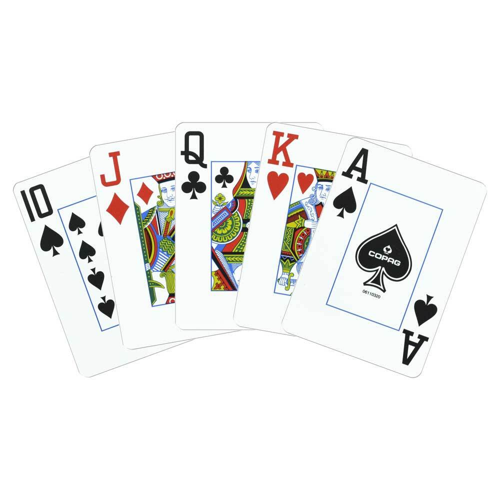 Karty Copag Elite Jumbo Face Set Niebieski/Czerwony