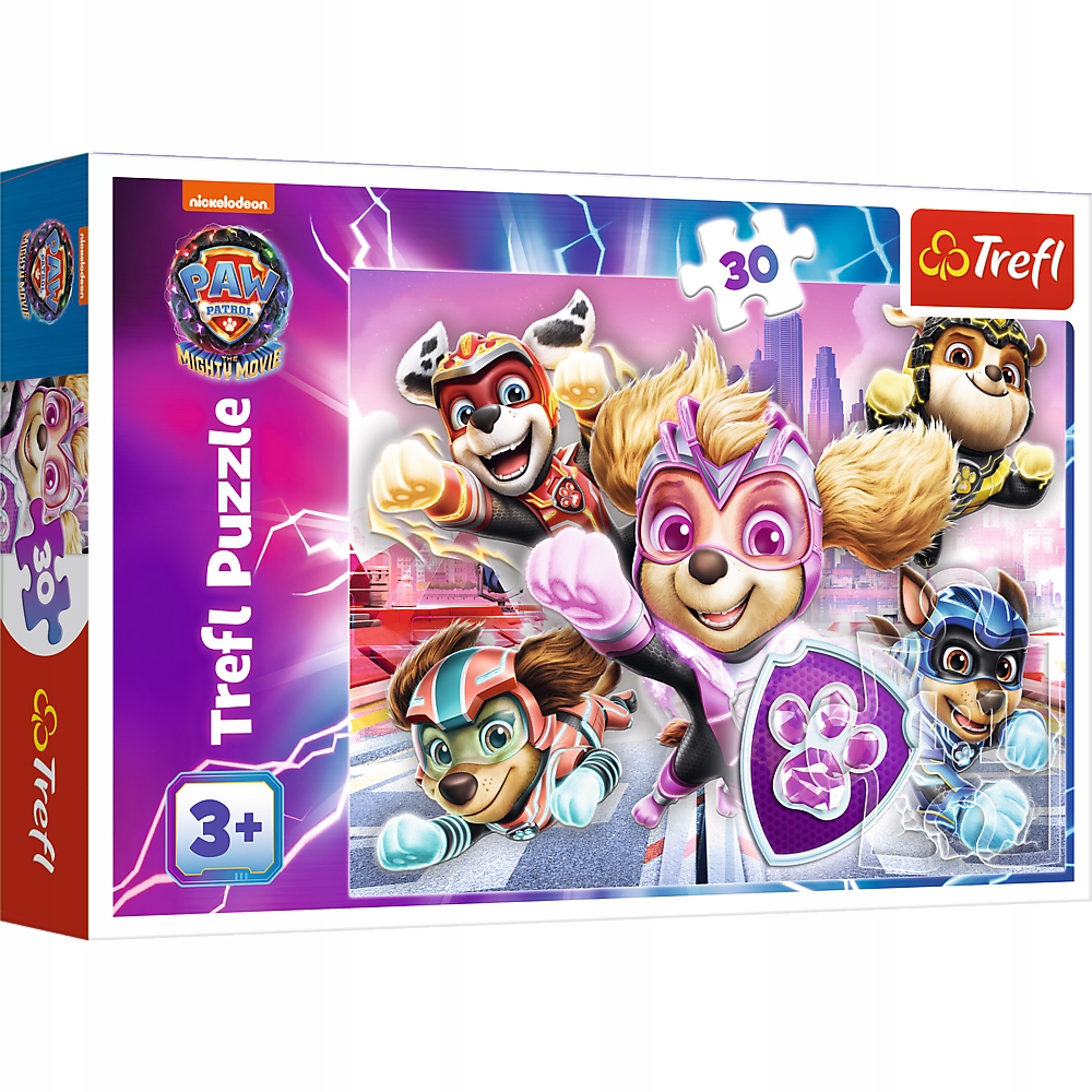 Puzzle 30: Bohaterowie Miasta Psi Patrol (18298)