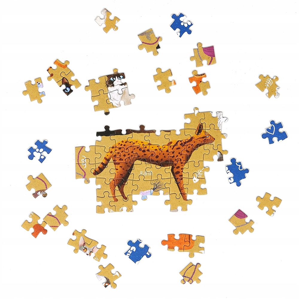 Puzzle 1000: Koty (7818103)