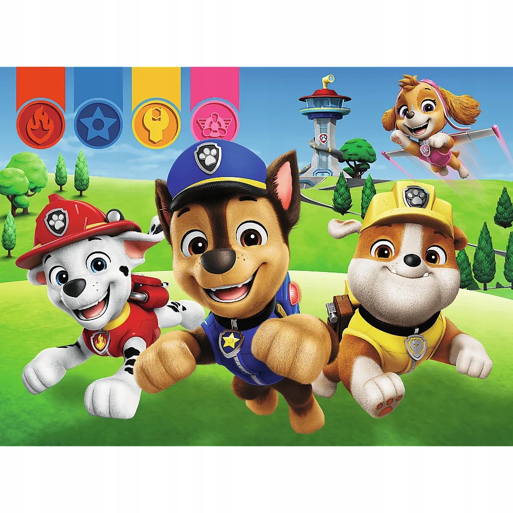 Puzzle 30 Premium Plus Kids: Psiaki w drodze, Psi Patrol (18346)