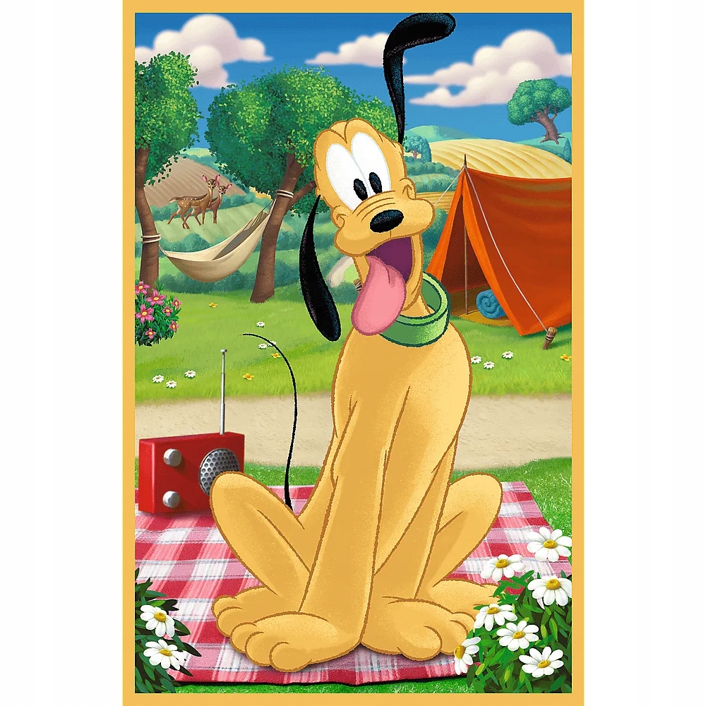 Puzzle 3 x 50: Myszki na wakacjach (34881)