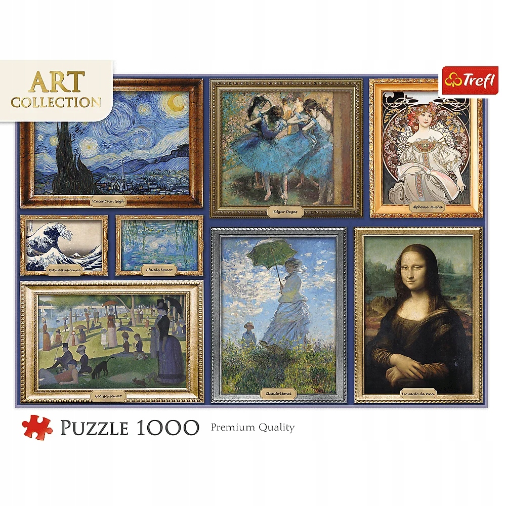 Puzzle 1000 Art Collection: Kolekcja arcydzieł (10974)
