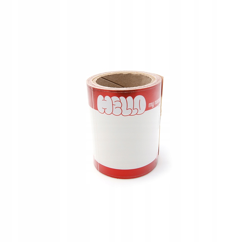 Wlepka Red Metallic - My Name Is 50 sztuk., Dope Cans