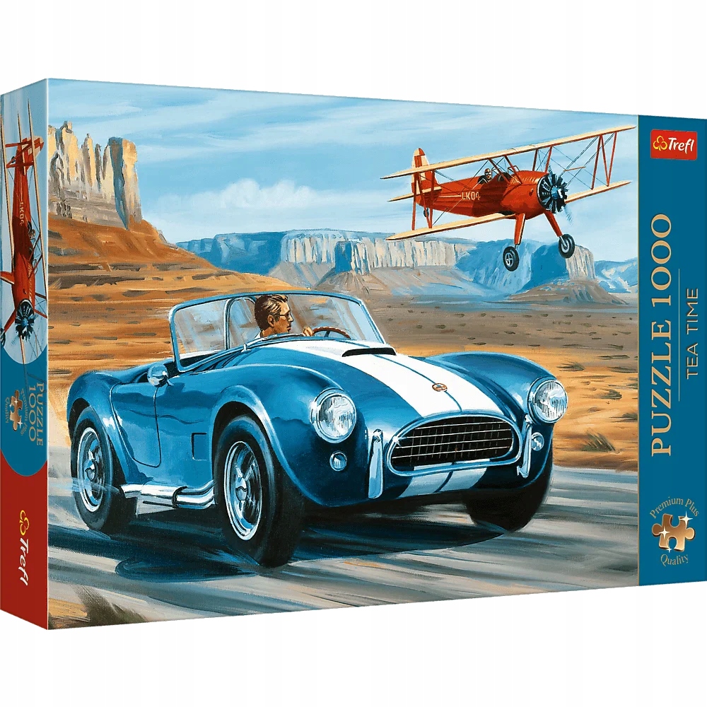 Puzzle 1000 Tea Time: Pustynny wyścig Trefl (10844)