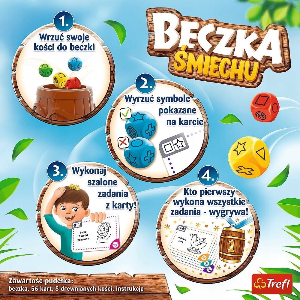 Gra zręcznościowa Beczka śmiechu (01908)