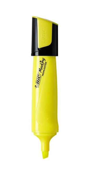 Zakreślacz BIC Highlighter Neon Żółty