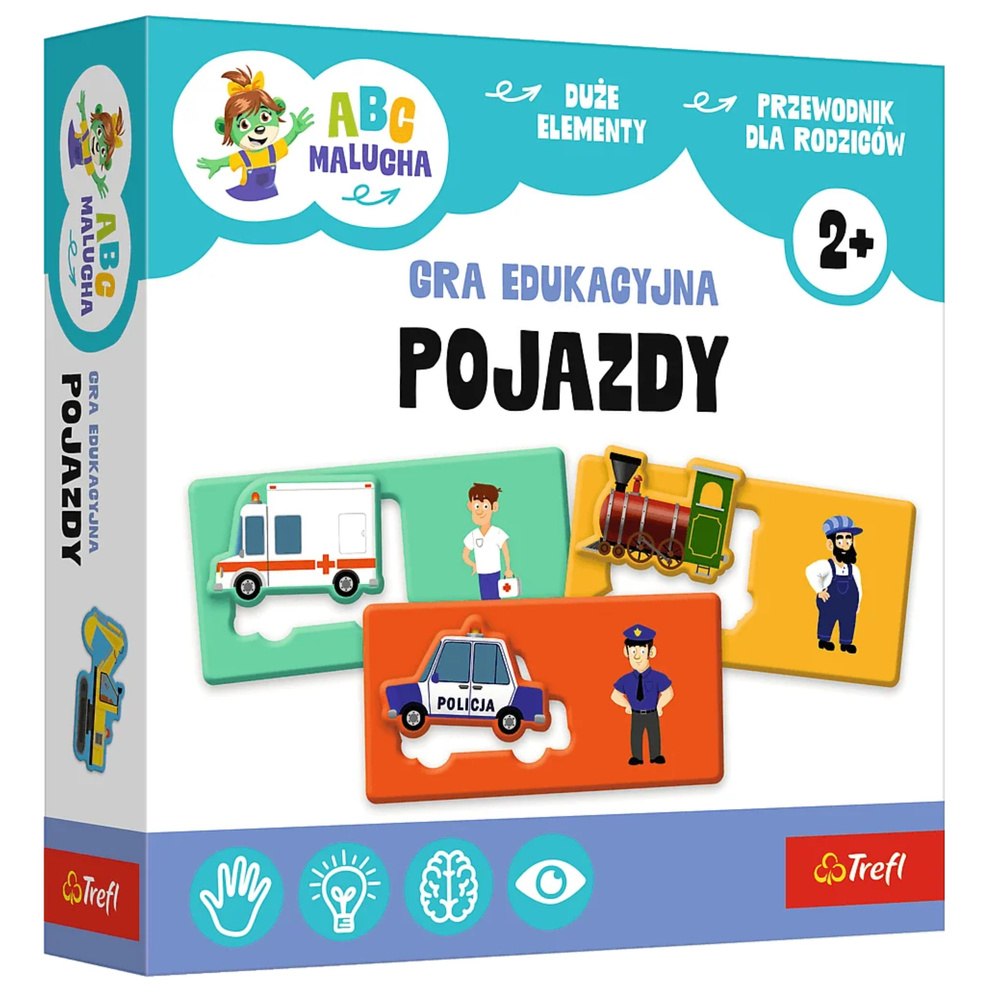 Gra edukacyjna ABC Malucha: Pojazdy