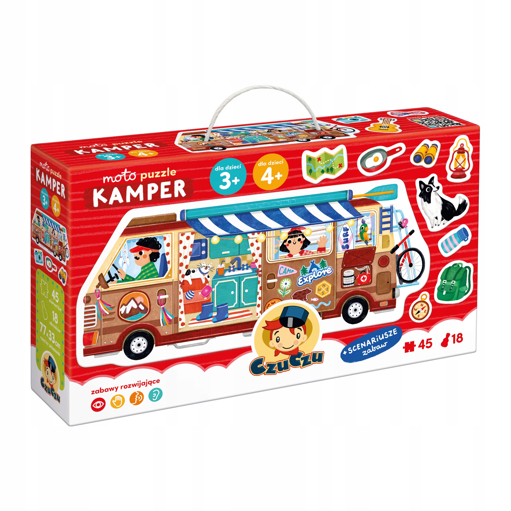 Moto puzzle: Kamper (8160089)