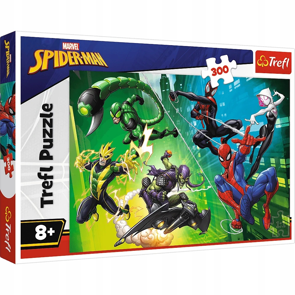 Puzzle 300: W pajęczej sieci, Spiderman (23036)