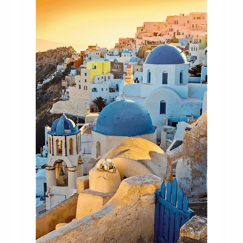 Puzzle 1000 Photo Odyssey: Miasteczko Oia, Santorini (10853)