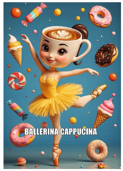Puzzle 200 BrainRots Ballerina Cappuccina (13362)