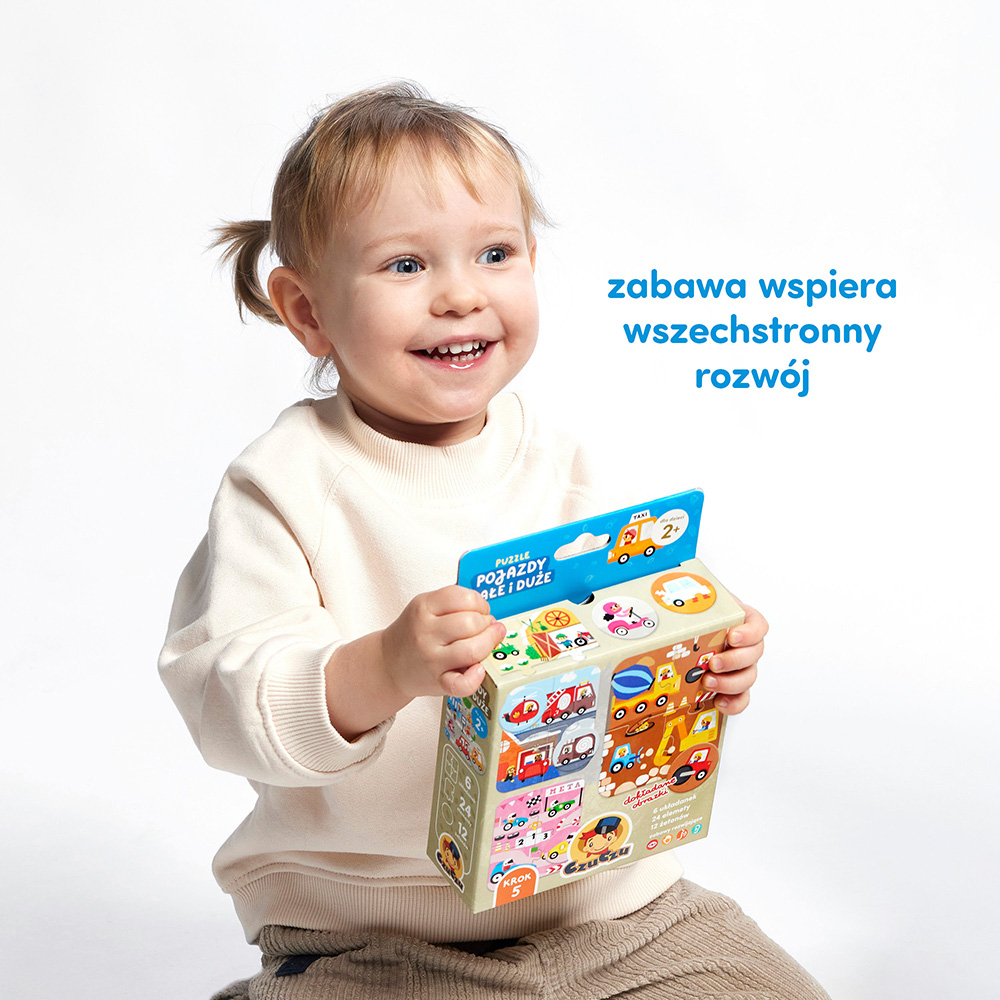 Puzzle Pojazdy małe i duże (7943144)