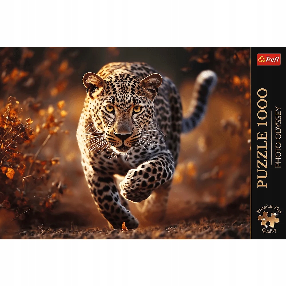 Puzzle 1000 Premium: Dziki Leopard (10818)