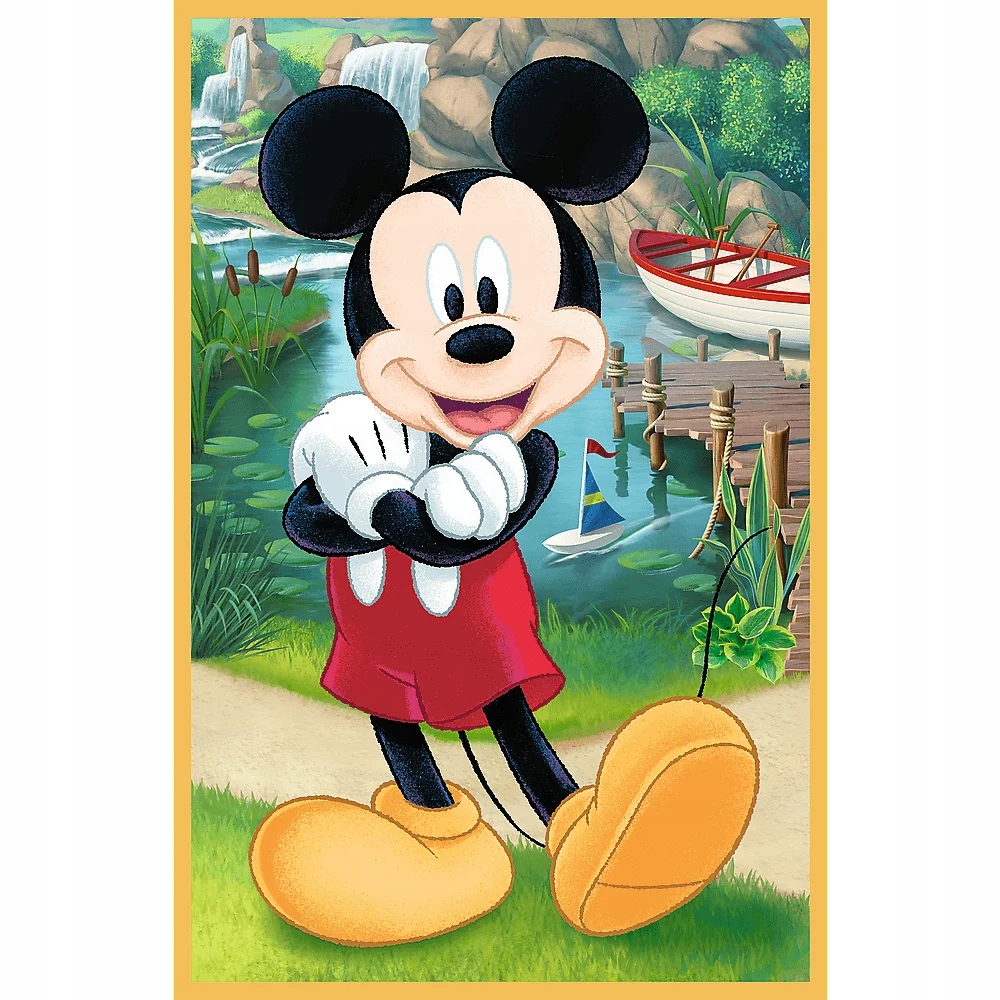 Puzzle 3 x 50: Myszki na wakacjach (34881)