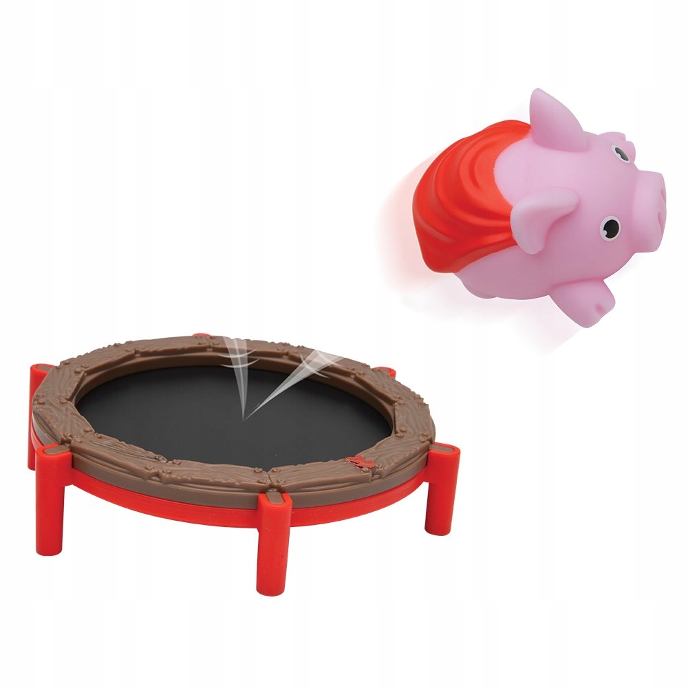 Gra zręcznościowa Świnie na trampolinie
