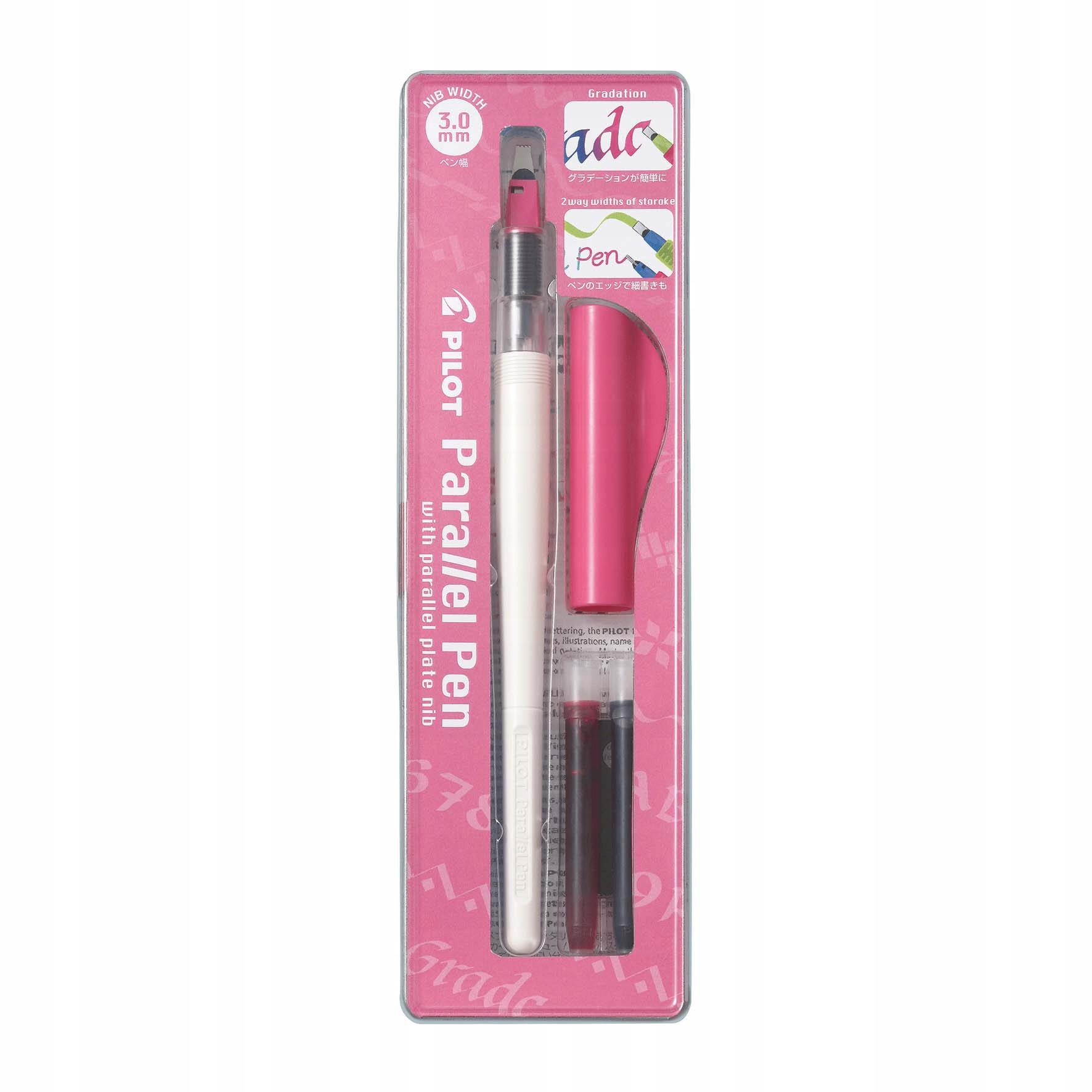 Pióro wieczne kreatwyne parallel do nauki pisania kaligrafi 3,0mm, Pilot (9561)