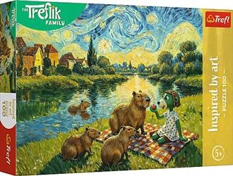 Puzzle 100:Karmiąc Kapibary (16563)
