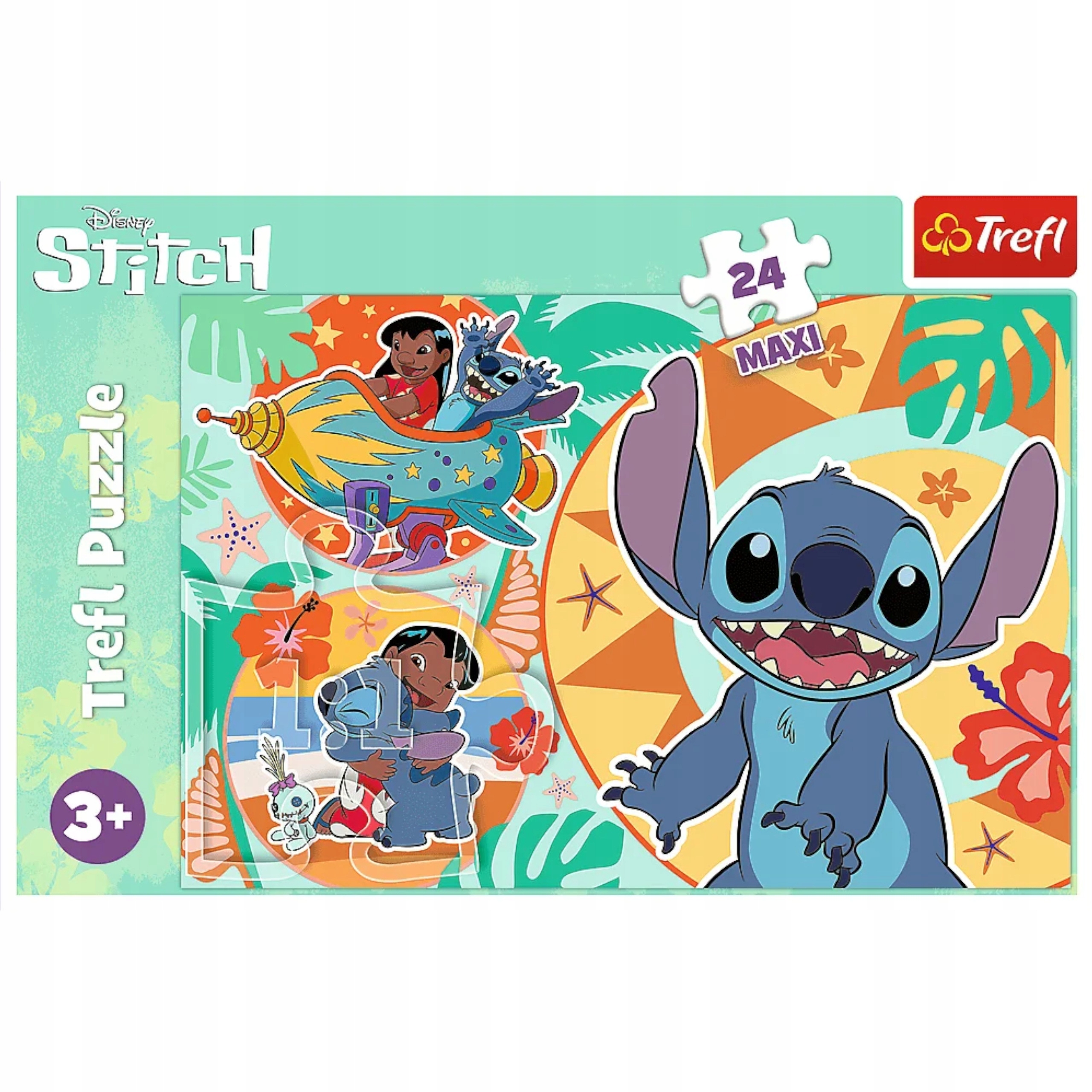 Puzzle 24 Maxi: Wesoły dzień Lilo&Stitch (14365)