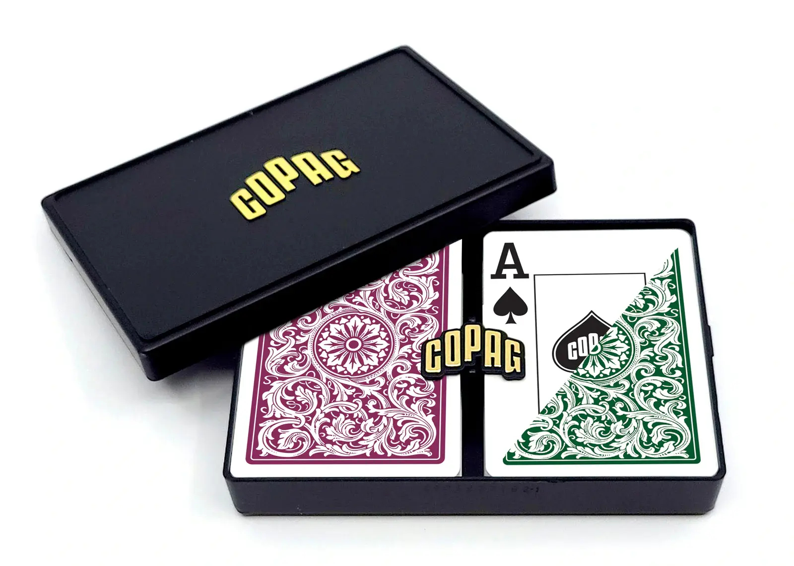Karty Copag Elite Jumbo Face Set Niebieski/Czerwony