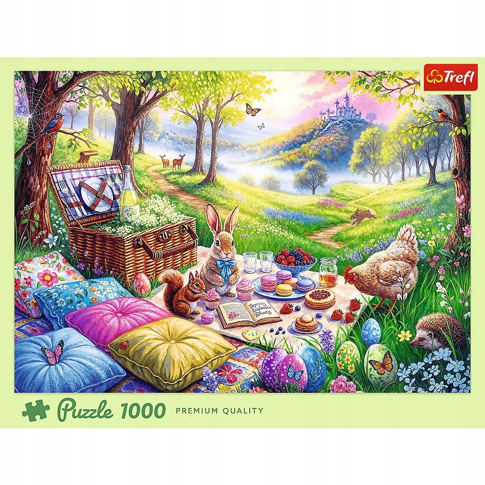 Puzzle 1000 Piknik na łące (10978)