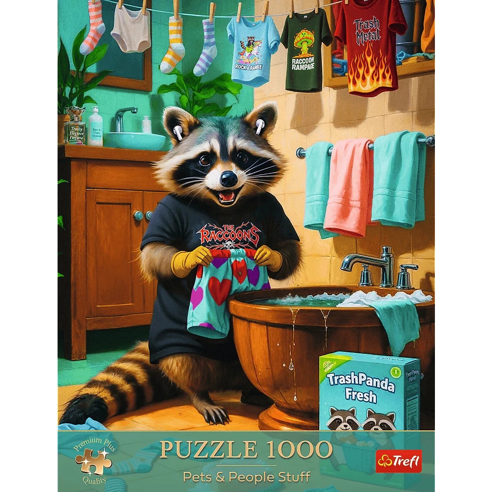 Puzzle 1000: Dzień Prania Szopa (12139)