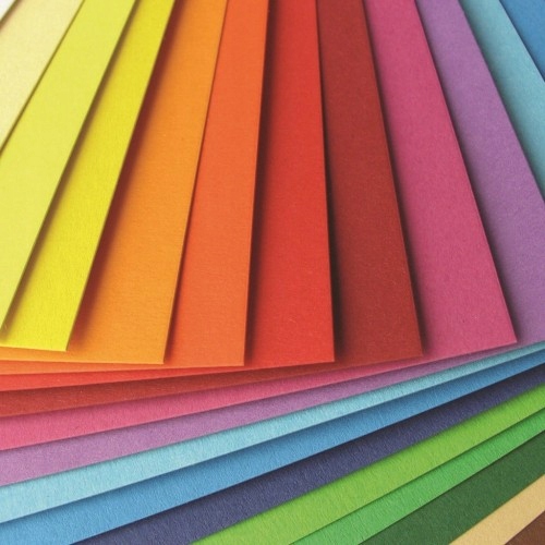Karton kolorowy 170 g/m2, A4, 100 ark., miks 10 kolorów, Happy Color (3517 2130-MIX 100)