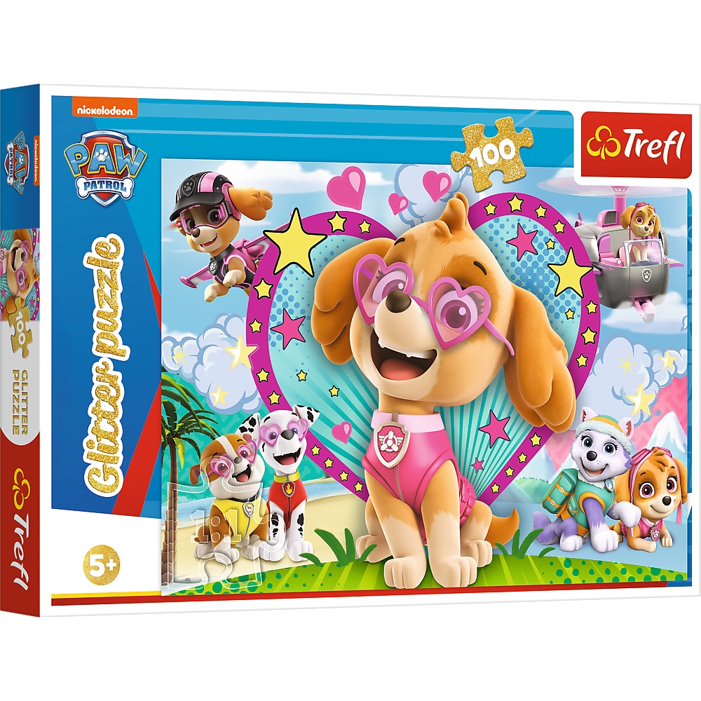 Puzzle Brokatowe 100: W blasku Skye (14818)