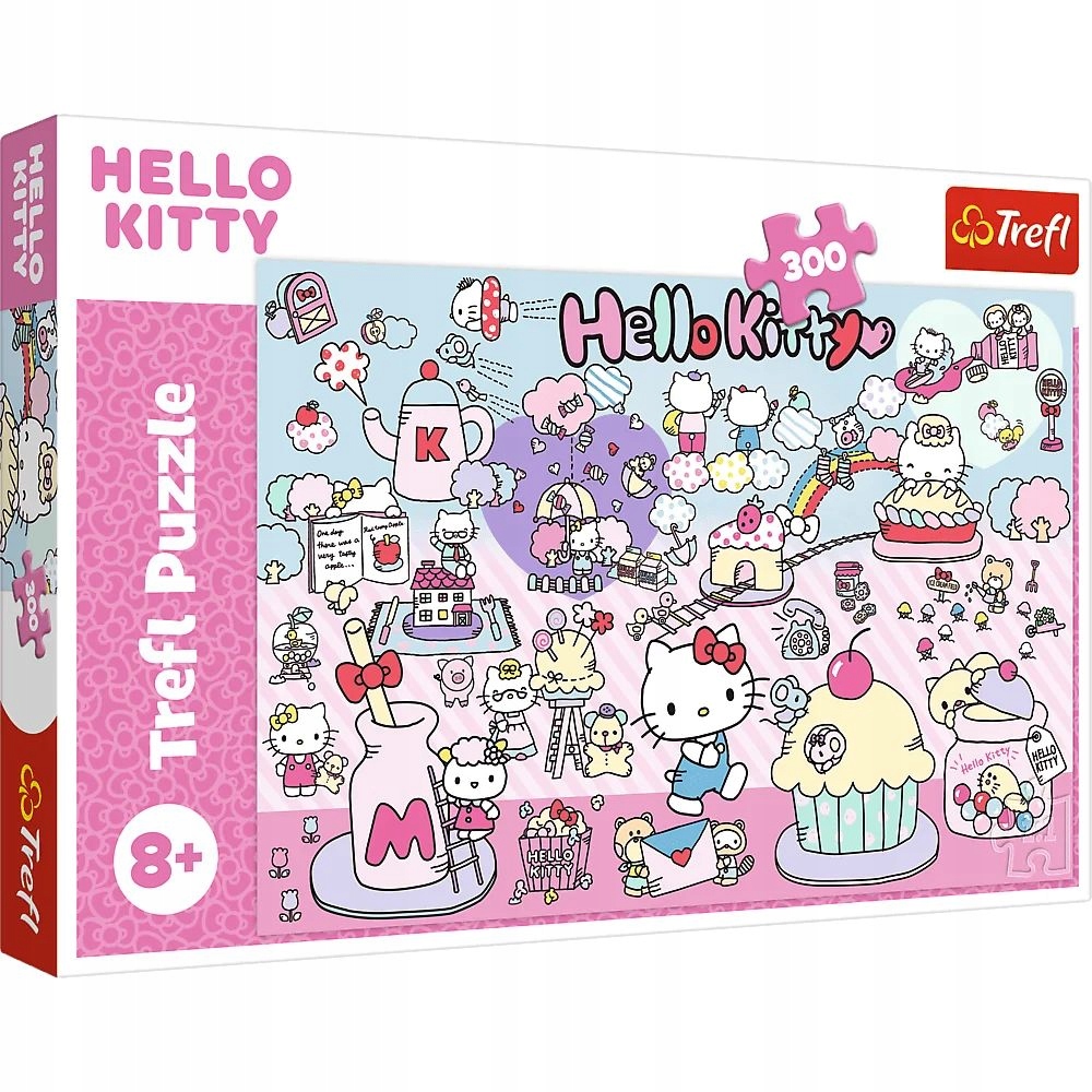 Puzzle 300: Poznaj świat Hello Kitty (23031)