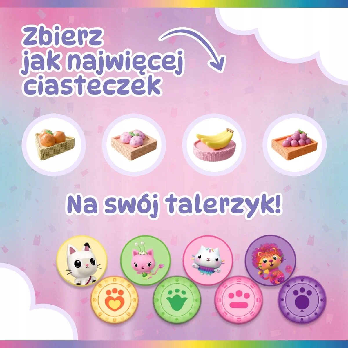 Gra planszowa Ciasteczkobranie Koci Domek Gabi (02801)