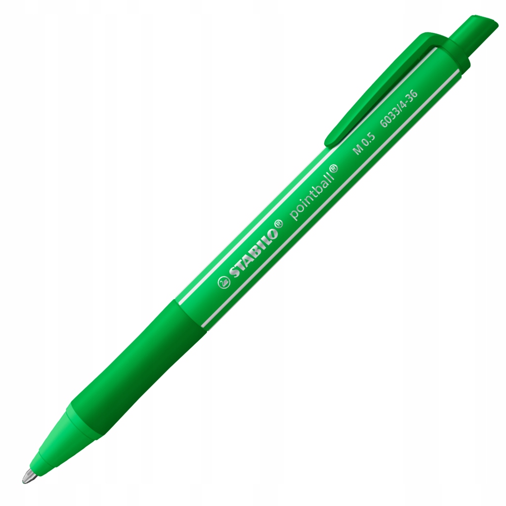 Długopis Pointball Colorful Miętowy Zielony, STABILO (6033/4-36)