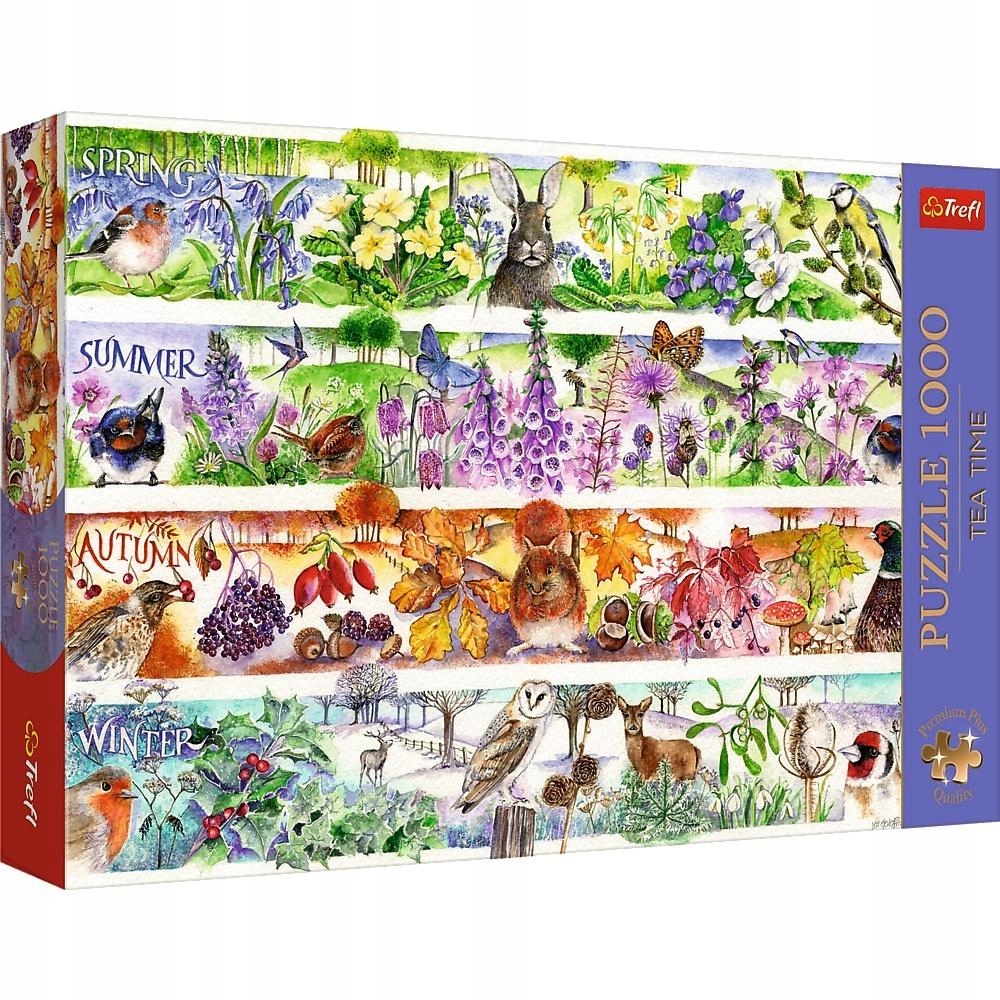 Puzzle 1000 Tea Time: Cztery pory roku (12078)