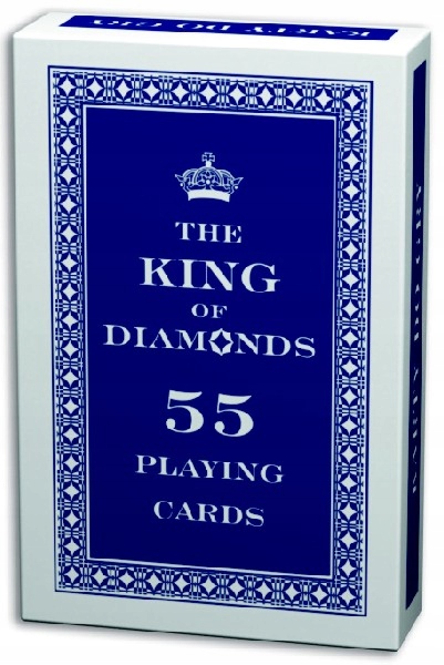 Karty King of Diamonds - 55 listków (087104)