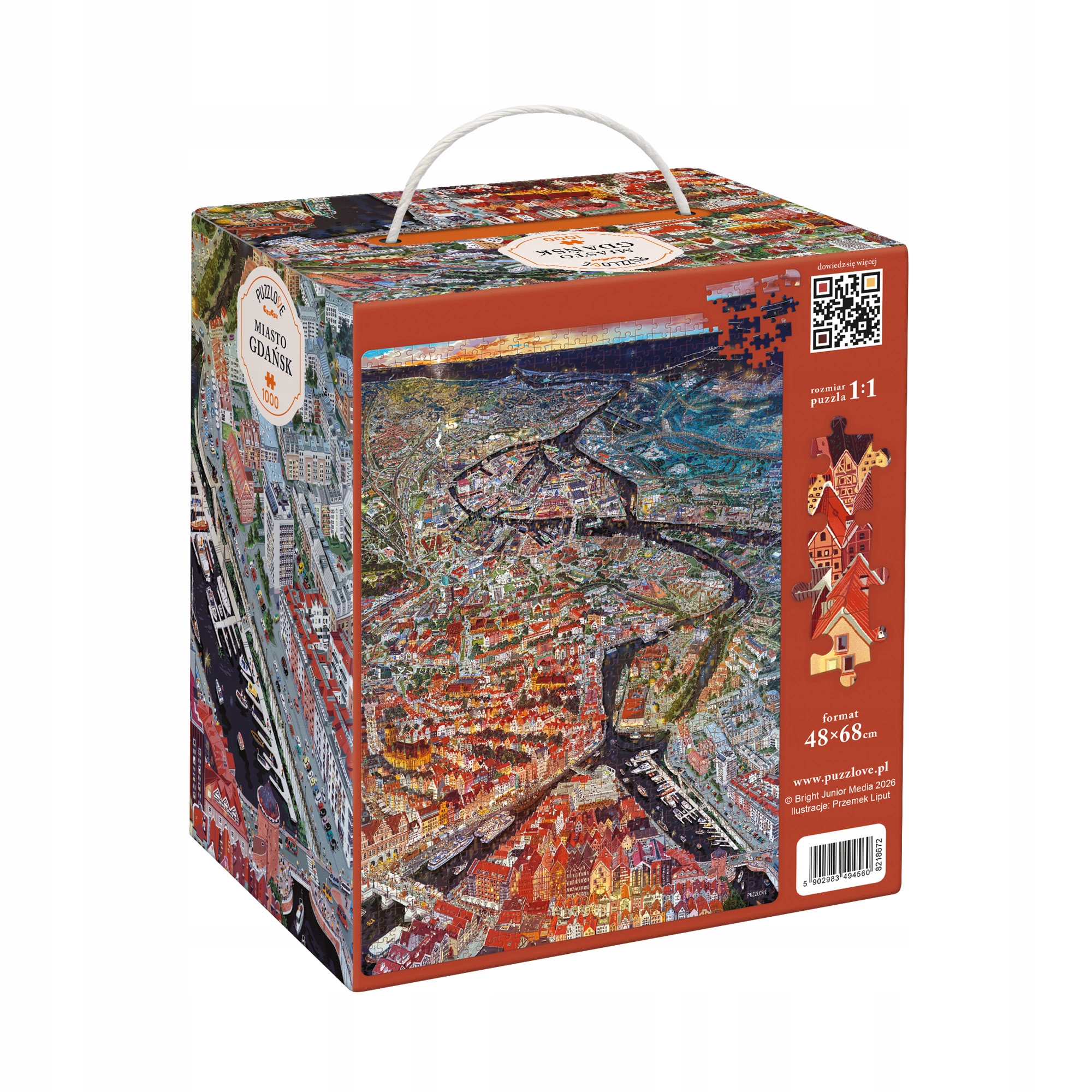 Puzzle 1000: Miasto Gdańsk (8218672)