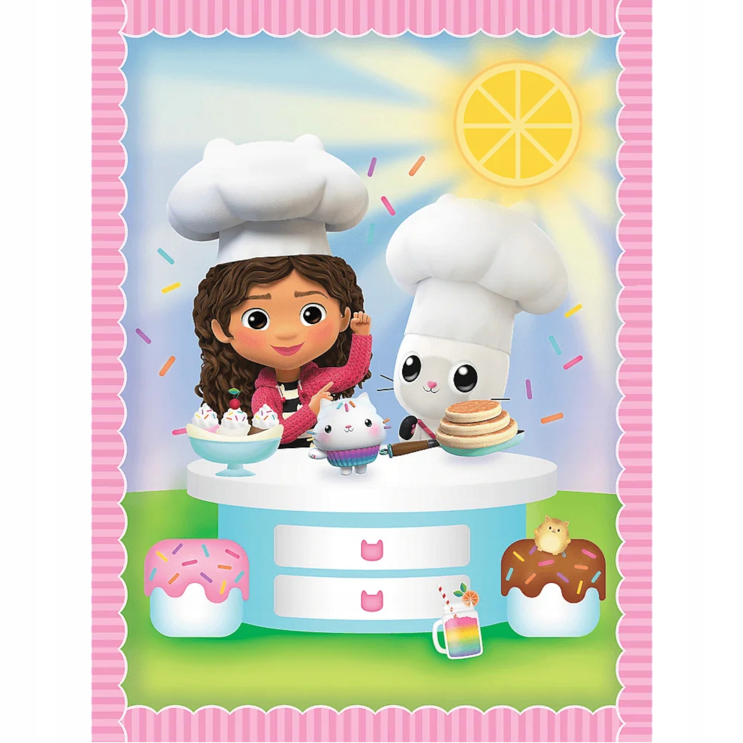 Puzzle 2 w 1 + memos: Gabi z kocim przyjacielem (93382)