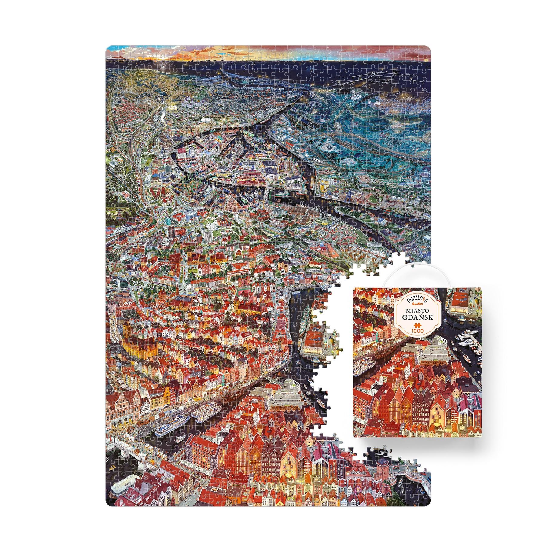 Puzzle 1000: Miasto Gdańsk (8218672)