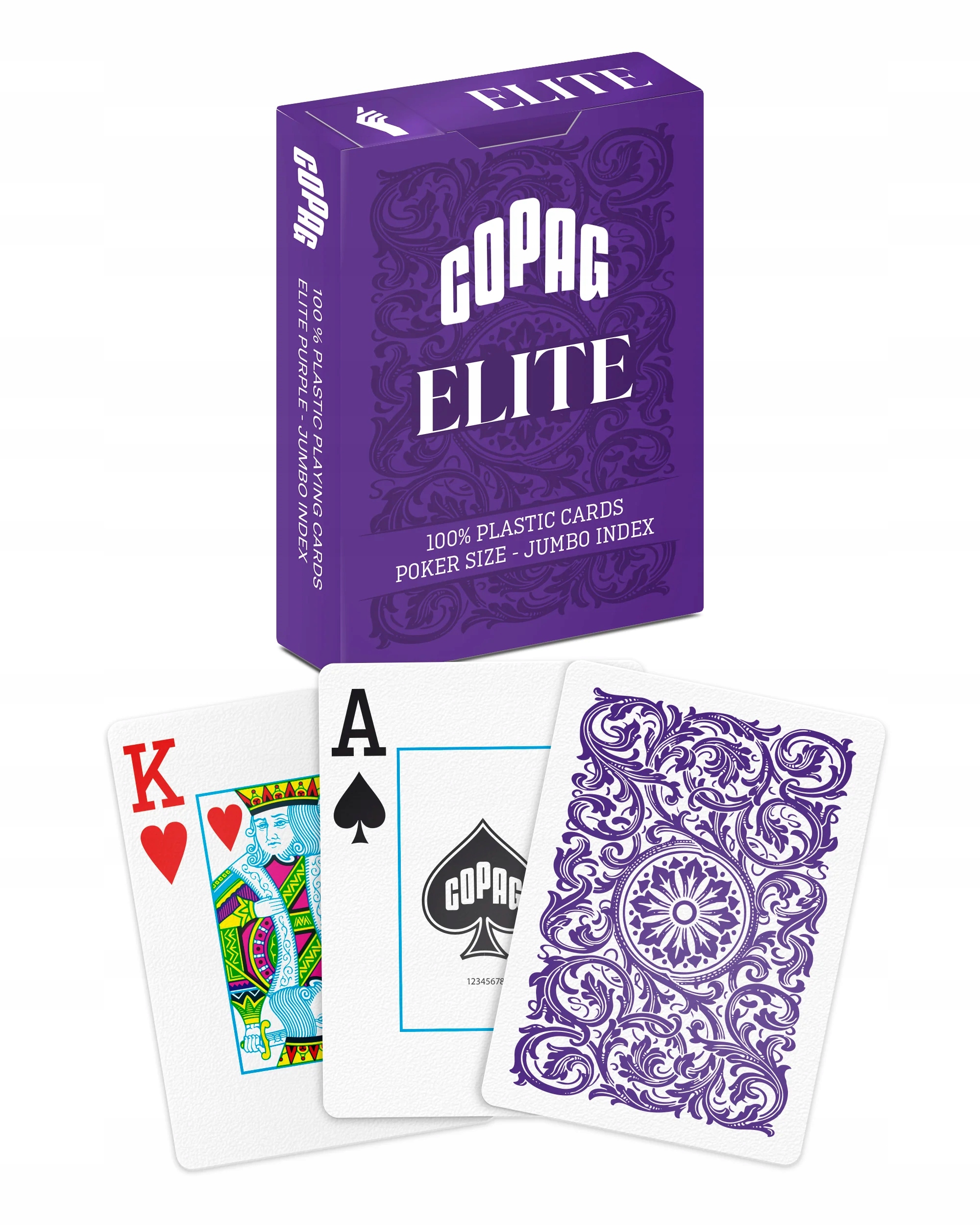 Karty do pokera Copag Elite fioletowe (0446)