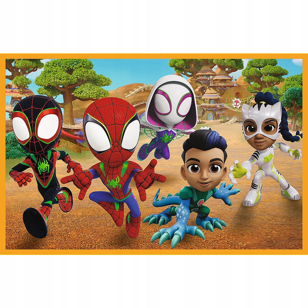 Puzzle 2x24 Spidey i dinozaury