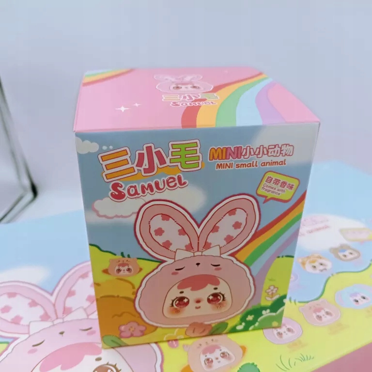 Brelok pluszak, Blind Box, SMALL ANIMAL, Happy Color