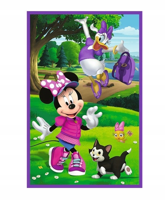 Puzzle 3 x 80: Minnie i przyjaciele (34889)