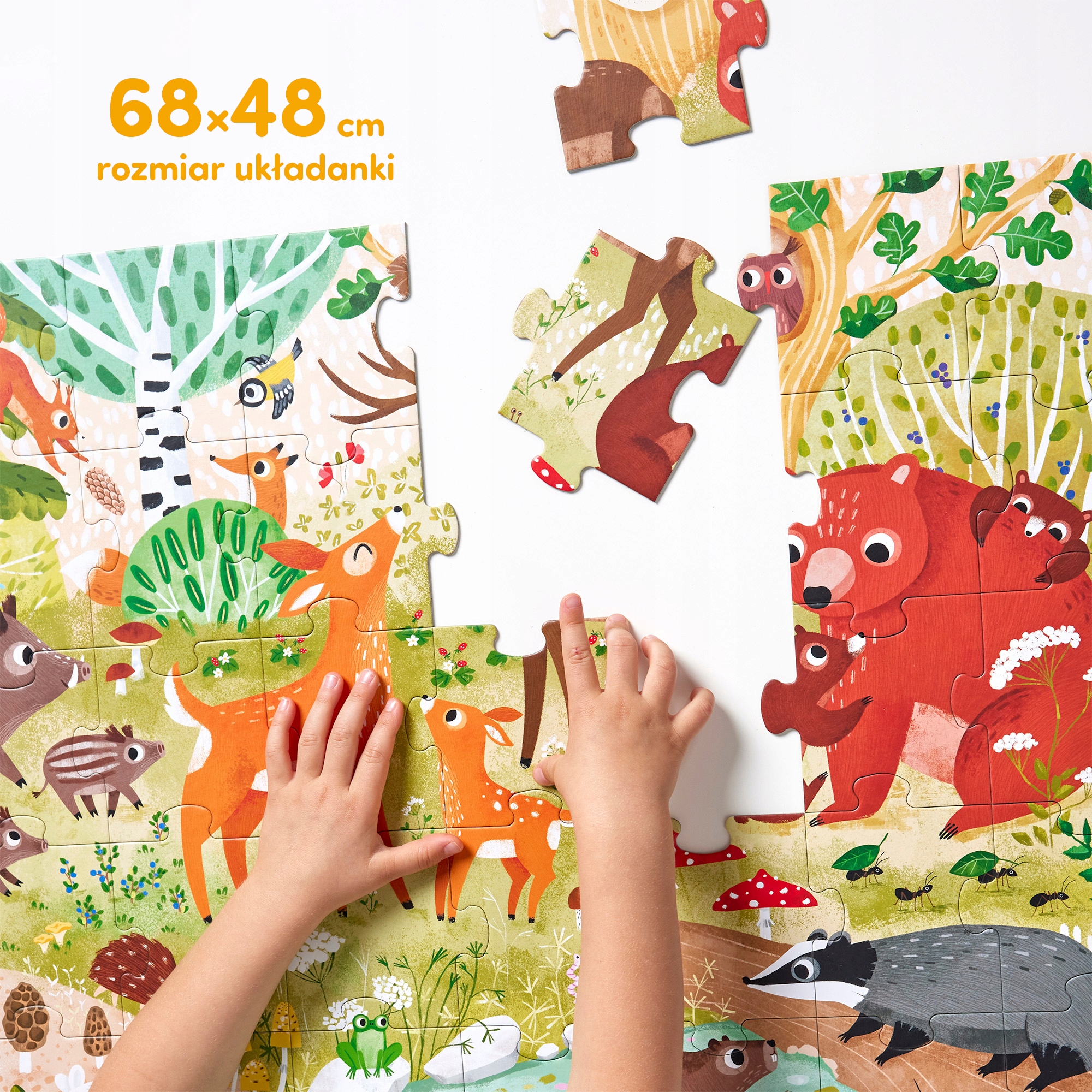 Dzikie Puzzle: Las (7518848)