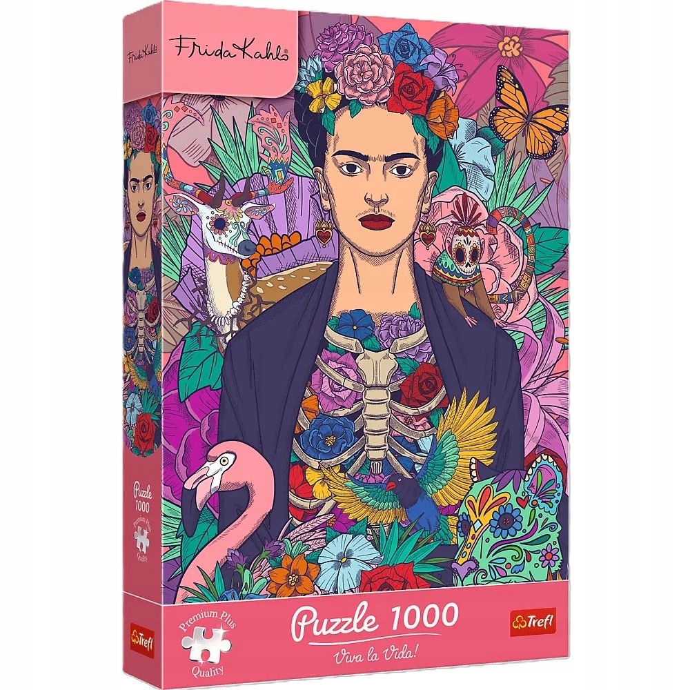 Puzzle 1000: Frida Kahlo: Kwitnąca dusza (12096)