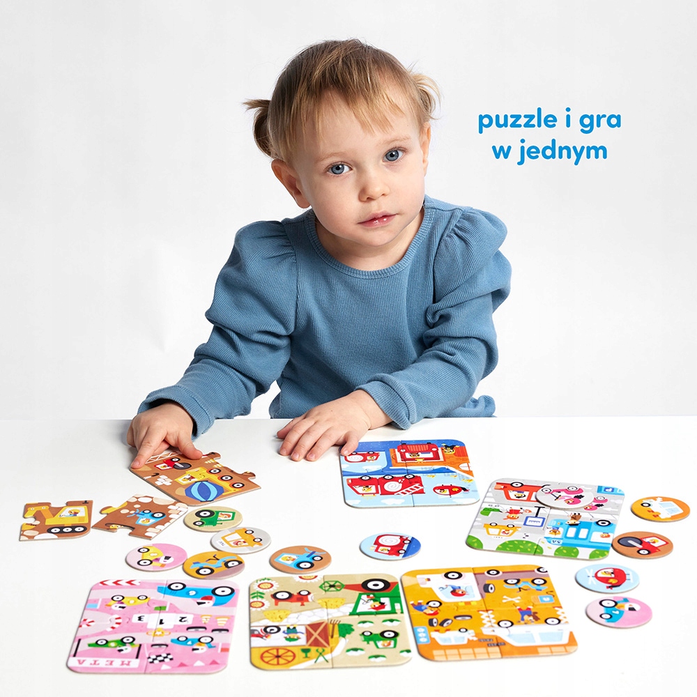 Puzzle Pojazdy małe i duże (7943144)