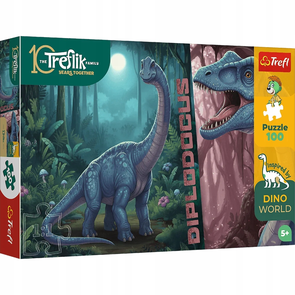 Puzzle 100 Dino World: Diplodocus (16579)