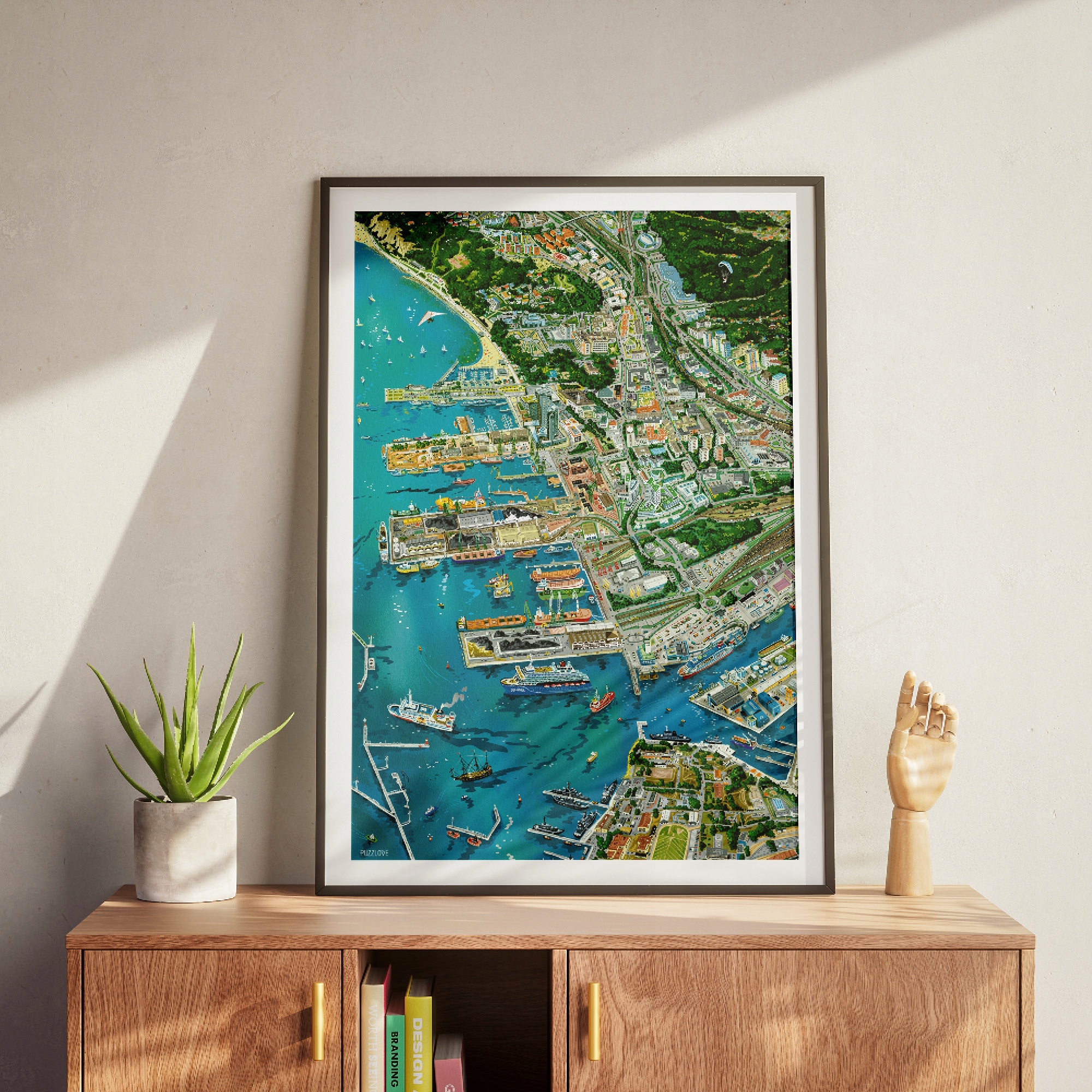 Puzzle 150: Miasto Gdynia (puzzle mg Czuczu)